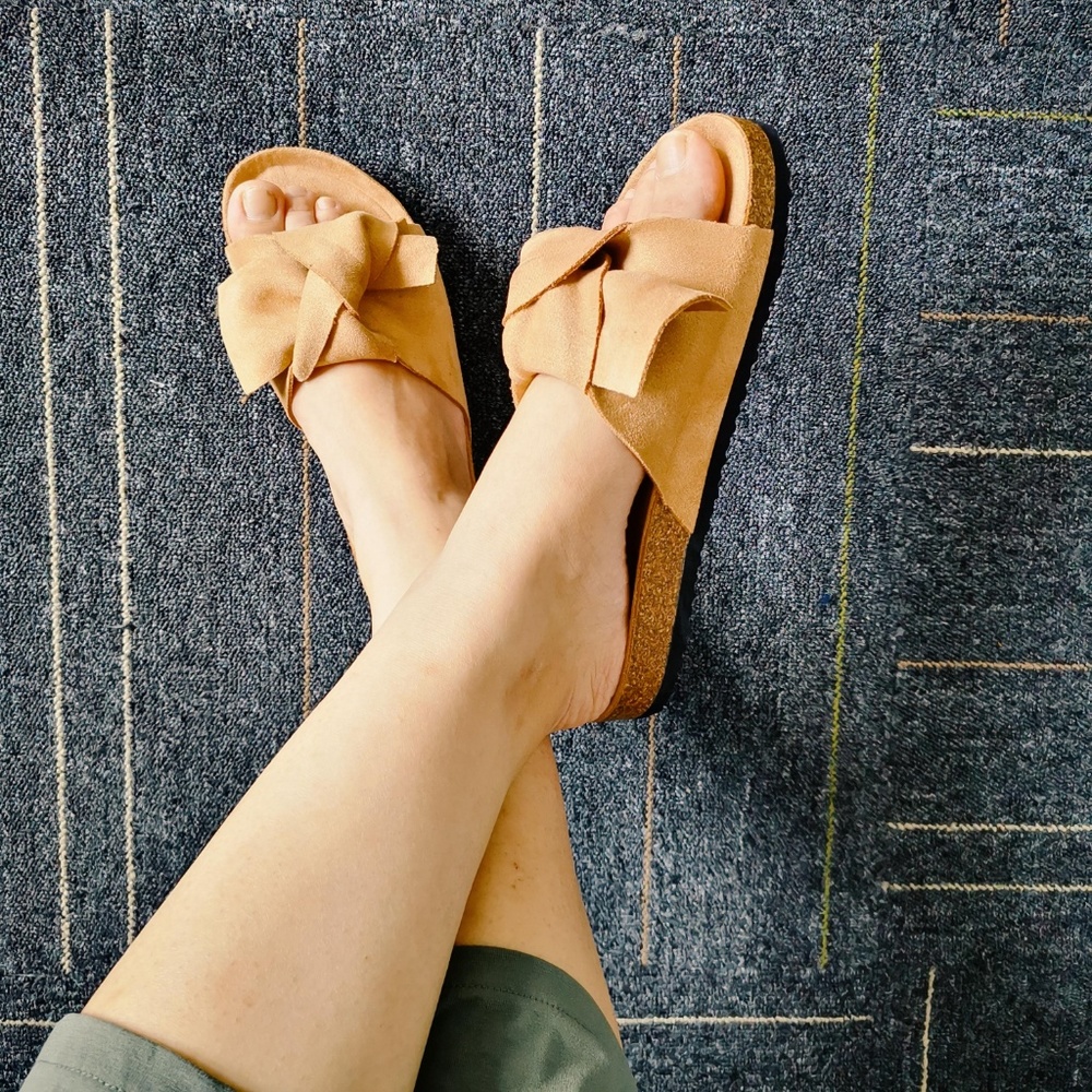 Jolimall Brand New Cute Bowknot Flat Slippers